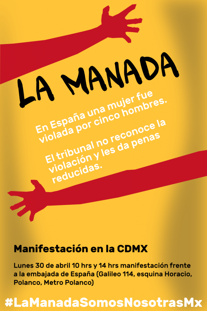 Manifestación vs La Manada